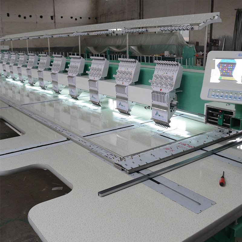 12 Head Embroidery Machine